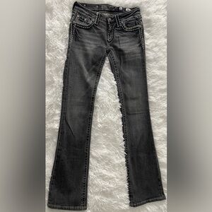 Miss Me Black Flare Jeans